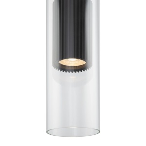 Lustra, Pendul design minimalist modern Dynamics negru - Img 7
