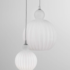 Lustra / Pendul design modern 28cm Odell alb NVL-9190883 76853 universul-luminii.ro