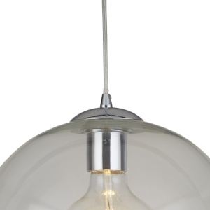 Lustra / Pendul design modern 30cm Balls crom / clar 1632CL SRT - Img 3