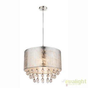 Lustra / Pendul design modern Amy argintiu 15188H3 GL