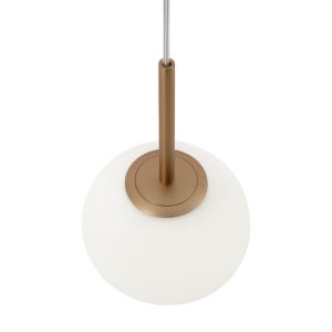 Lustra, Pendul design modern Basic form auriu, diametru 20cm 212143 universul-luminii.ro