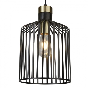 Lustra / Pendul design modern Bird Cage 9413BK SRT - Img 1