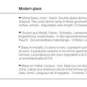Lustra/Pendul design modern decorativ Duality 16cm 226213 universul-luminii.ro