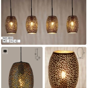 Lustra, Pendul design modern Laser Cut Metal 108193 universul-luminii.ro