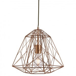 Lustra / Pendul design modern minimalist Geometric cupru 7271CU SRT
