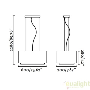 Lustra / Pendul design modern VESPER-1 29986 66003 universul-luminii.ro