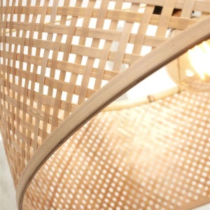 Lustra/Pendul eco din bambus Java 50x22, nat 182263 universul-luminii.ro