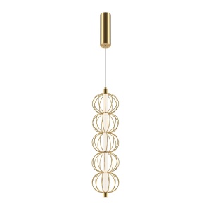 Lustra/Pendul LED design decorativ Golden Cage