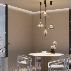 Lustra/Pendul LED design modern decorativ Bangkok 145163 universul-luminii.ro
