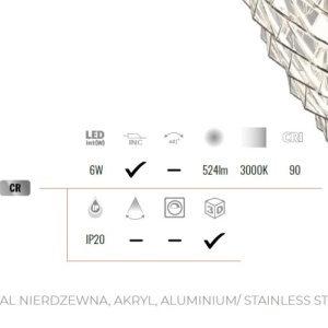 Lustra, Pendul LED design modern NOBILE - Img 7