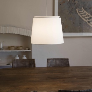 Lustra / Pendul modern design elegant 42cm SAVOY alb 84073 universul-luminii.ro