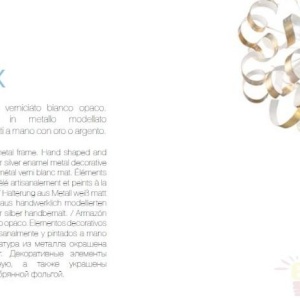 Lustra,Pendul modern diametru 53cm, VORTEX SP6 101613 argintiu - Img 3