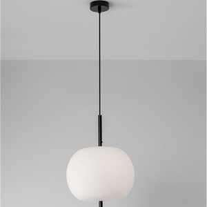 Lustra, Pendul modern Lato negru 30cm 201983 universul-luminii.ro
