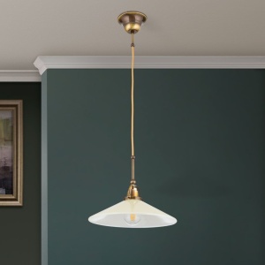 Lustra, Pendul realizat manual design rustic ARTDESIGN, patina/ champagne 241583 universul-luminii.ro