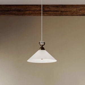 Lustra, Pendul rustic fabricat manual diametru 25cm Tabia 212.08.OV - Img 9