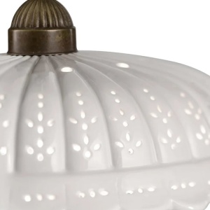 Lustra, Pendul rustic fabricat manual diametru 32cm Anita 061.08.OC 53883 universul-luminii.ro