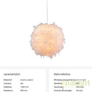 Lustra / Pendul stil modern 60cm Katunga 15058 GL 57573 universul-luminii.ro