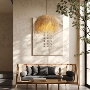 Lustra ratan design natural JAUNET NVL-9586535 169613 universul-luminii.ro