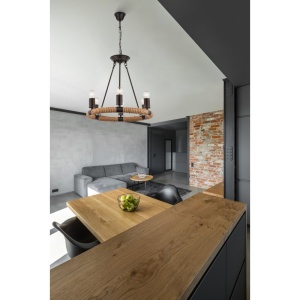 Lustra rustica design deosebit Ulleu 69029-6 GL - Img 6