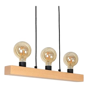Lustra rustica fabricata manual din lemn ARCOS 3L 231703 universul-luminii.ro