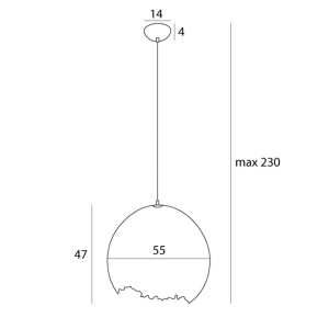 Lustra suspendata design decorativ Nest - Img 7