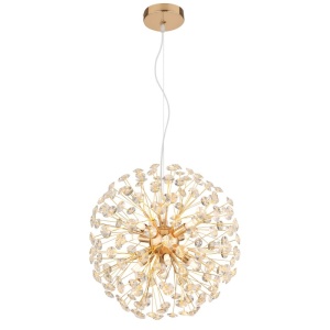 Lustra suspendata design elegant KATRINA 40cm auriu 64135H1 GL 247243 universul-luminii.ro
