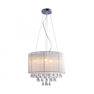Lustra suspendata design elegant Verona alb - Img 1