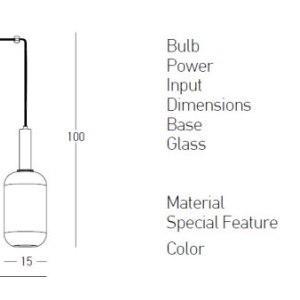 Lustra suspendata design modern Barab auriu, alb opal - Img 3