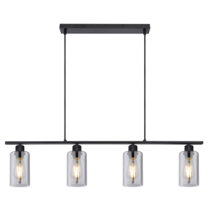 Lustra suspendata design modern HADERA 15465-4H GL 198383 universul-luminii.ro