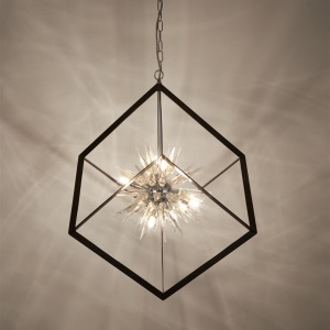 Lustra suspendata design modern Stellar 6L 207793 universul-luminii.ro