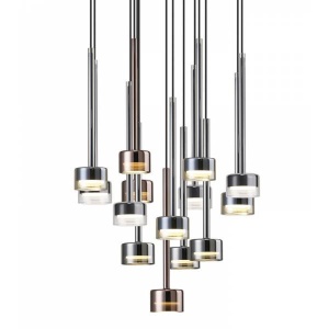 Lustra suspendata design modern TONIC 14L multicolor 139383 universul-luminii.ro