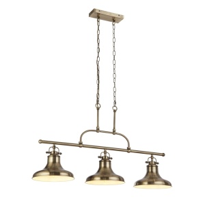 Lustra suspendata din metal Dallas 3L