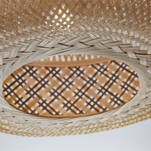 Lustra suspendata Eco, Bambus, Langkawi natural/brown 243343 universul-luminii.ro