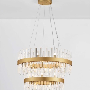 Lustra suspendata eleganta design modern Crown 75cm 236493 universul-luminii.ro