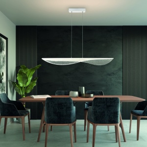 Lustra suspendata LED design deosebit Bianca - Img 4