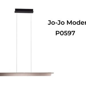 Lustra suspendata LED design modern Jo-Jo Modern gri - Img 4