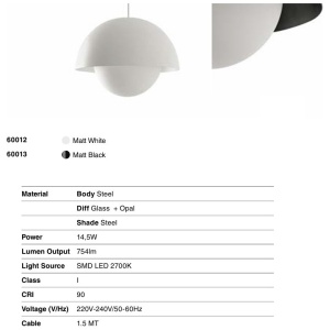 Lustra suspendata LED design modern MARISOL negru 161243 universul-luminii.ro