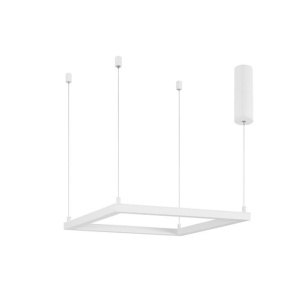 Lustra suspendata LED dimabila design modern ETERNA alb NVL-9990735