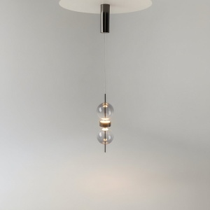 Lustra suspendata LED Double Moon - Img 4