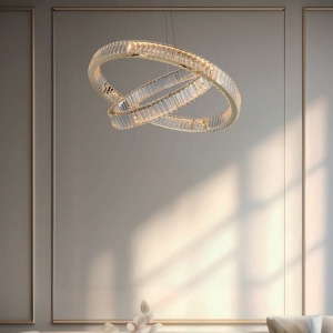 Lustra suspendata LED SPARK 60+80 DIMM GO 58233 universul-luminii.ro