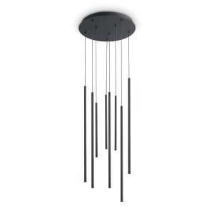 Lustra suspendata LOOK LED SP8 ROUND DROP D16 ON-OFF NE 3000K