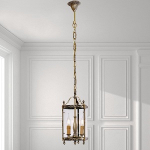 Lustra suspendata LUX realizata manual Emily 3L 62083 universul-luminii.ro
