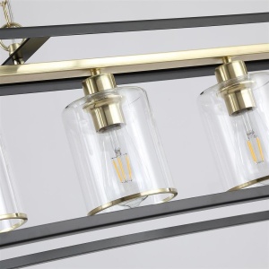 Lustra suspendata metal stil industrial decorativ Belle 5L 148073 universul-luminii.ro