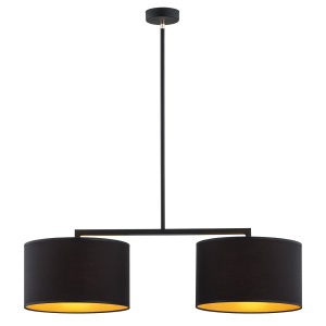 Lustra suspendata moderna KARIN 2L negru