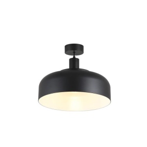 Lustra suspendata stil industrial Scotland negru 626923 universul-luminii.ro