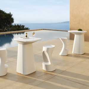 Masa de bar exterior / interior design modern premium MOMA BAR TABLE 45075A Vondom - Img 9