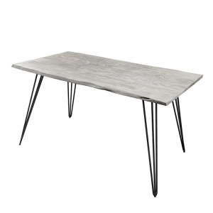 Masa design industrial vintage Scorpion 140cm, salcam gri