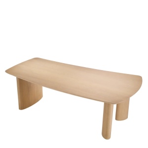 Masa design LUX Bergman S furnir stejar, 230x120cm - Img 5