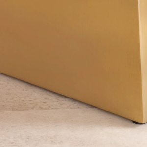 Masa design modern, Metal, Auriu, Marmura, Alb, EXTRAVAGANCIA 200cm, A-45929 VC - Img 12