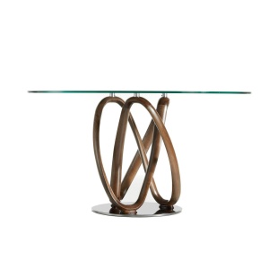 Masa dining design deosebit Ben, 120cm AC 1021 - Img 3